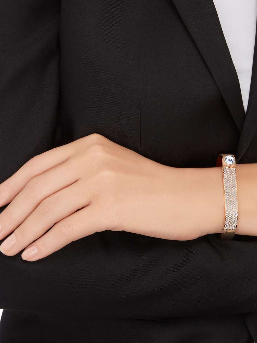 Swarovski forward bangle new arrivals