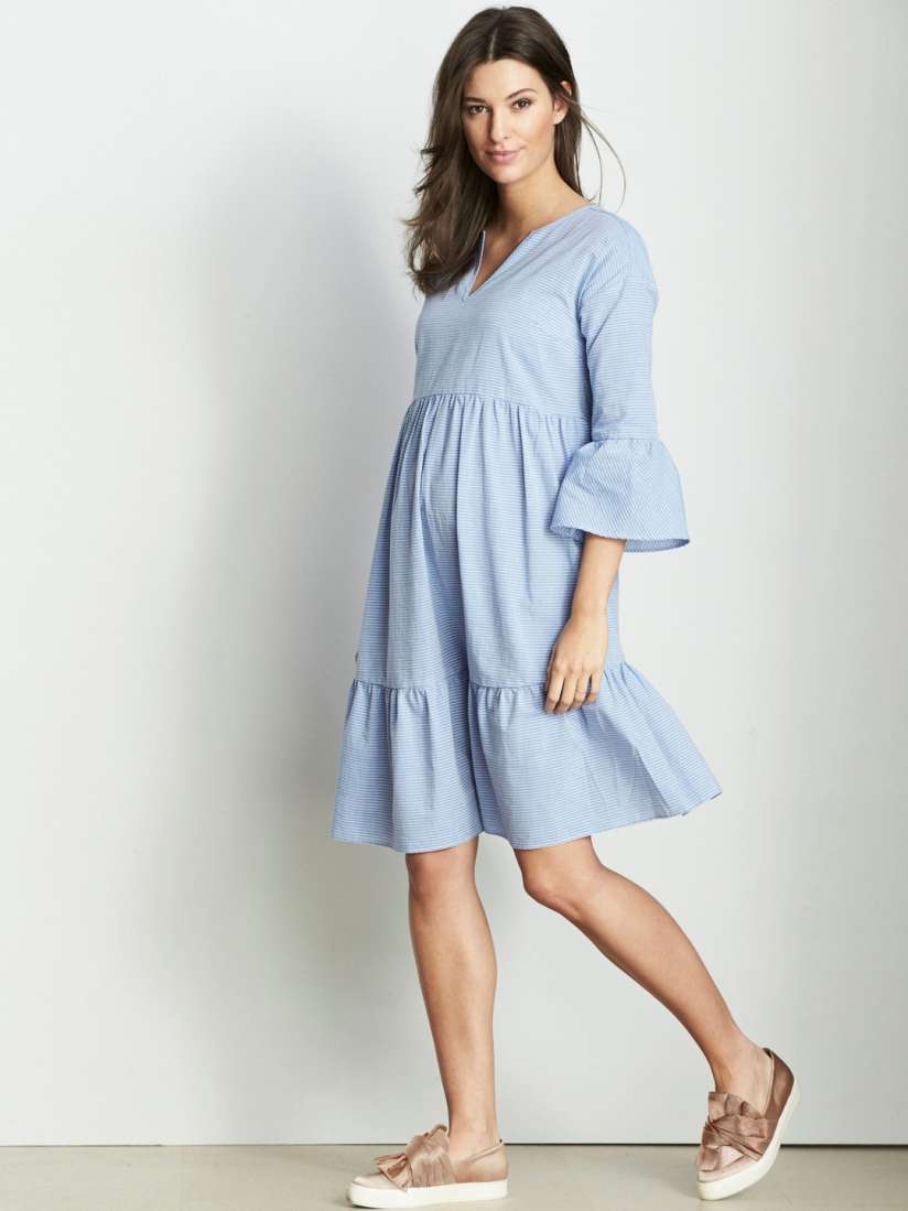Buy next Women Blue Solid A Line Dress Dresses for Women 1974741 Myntra
