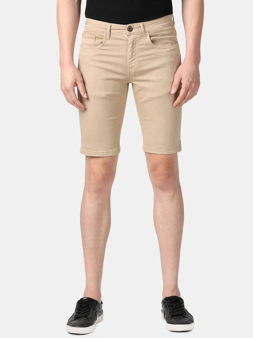 Khaki Jeans Shorts Judy Blue Jeans Summer Vibes Mid Rise Bermudas