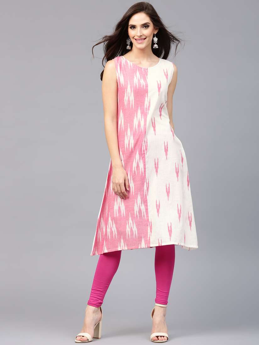 Aks women's self design straight kurta new arrivals