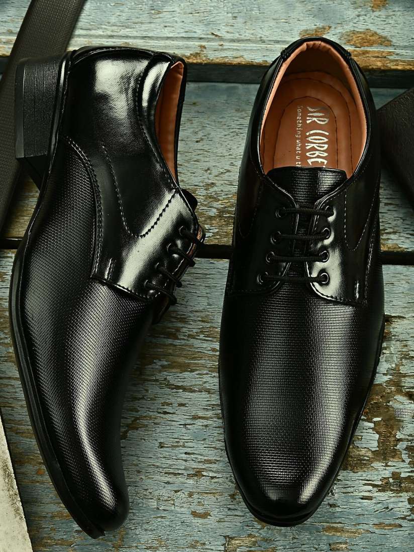 Sir corbett black formal shoes deals