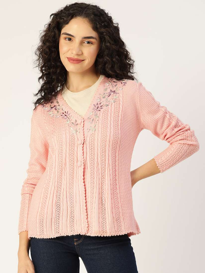 Floral cardigan sweaters store
