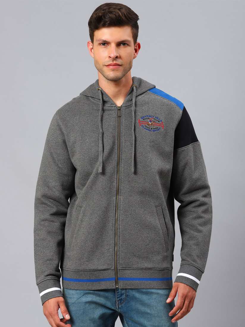 Gray jacket hoodie 2025