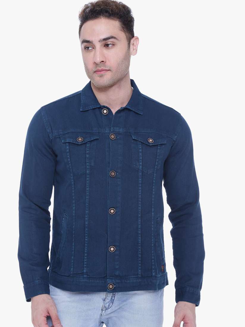 Avenue blues denim jacket top