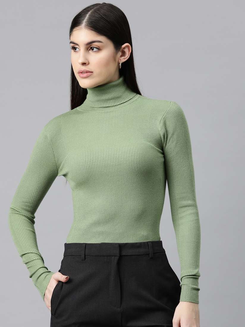 Buy Marks Spencer Ribbed Pullover Sweaters for Women 19810698 Myntra