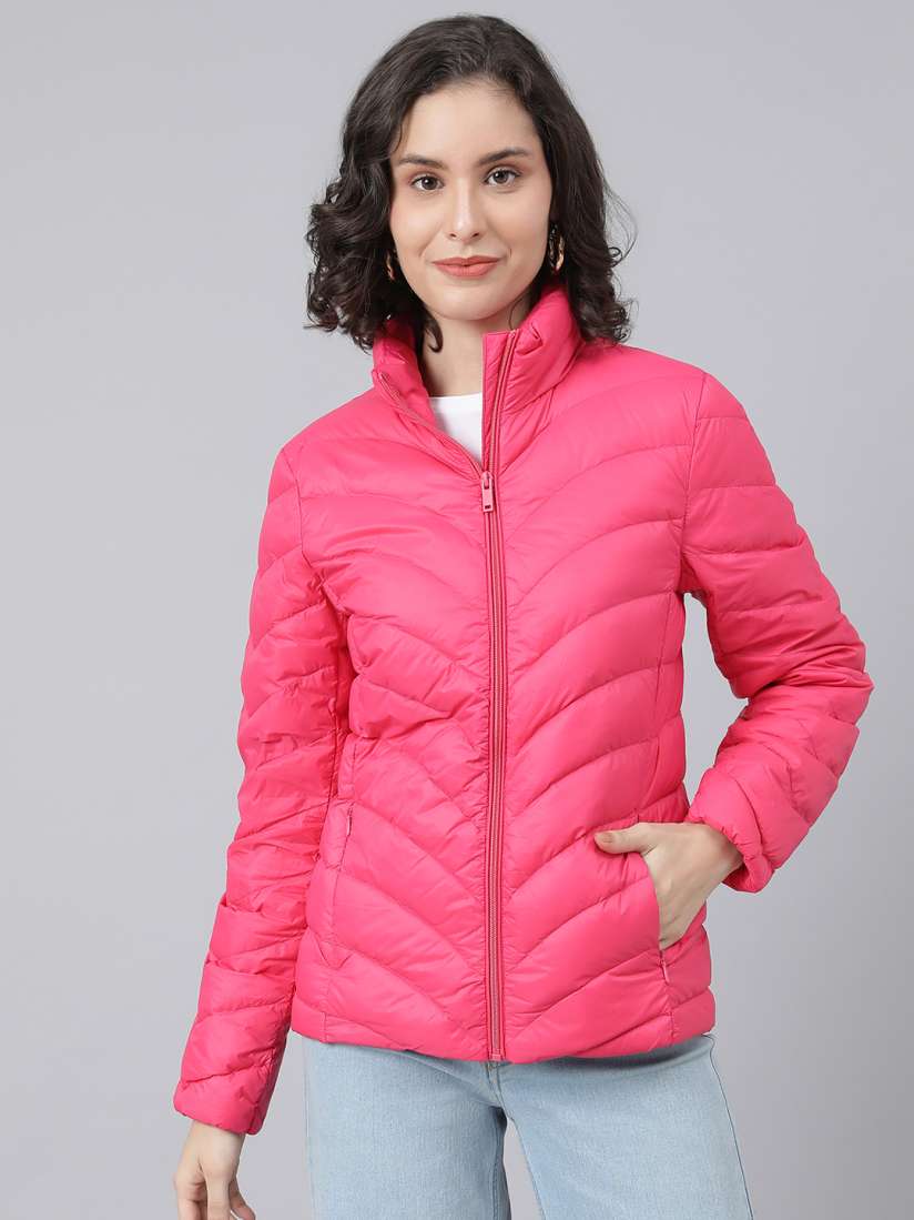 Buy Marks Spencer Women Pink Lightweight Padded Jacket Jackets for Women 19810722 Myntra