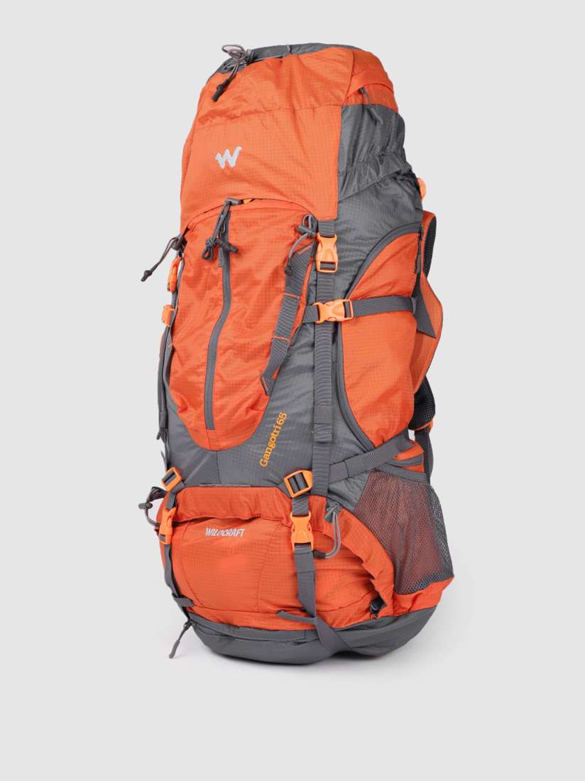 Buy Wildcraft Unisex Orange Grey Gangotri 65 Rucksacks Rucksacks for Unisex 19816668 Myntra