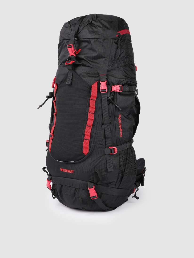 Buy Wildcraft Unisex Black Gangotri 55 Pro Rucksacks Rucksacks for Unisex 19816672 Myntra