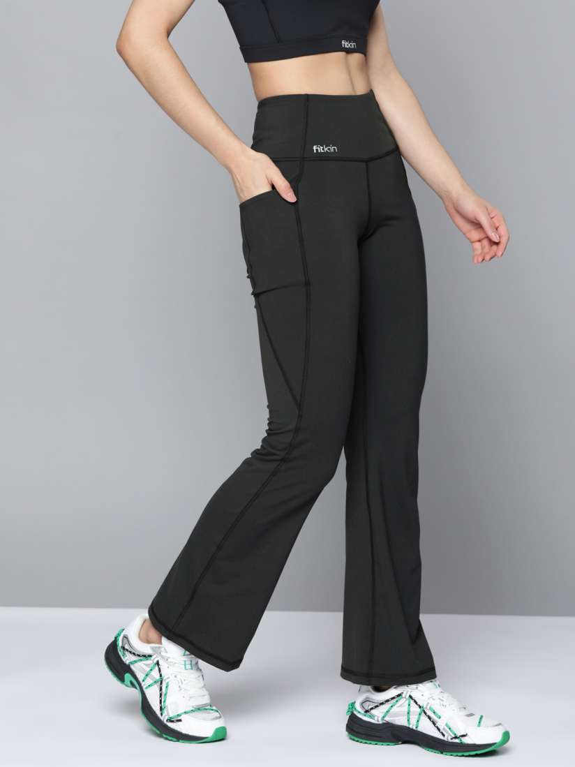 Womens bootcut track pants top