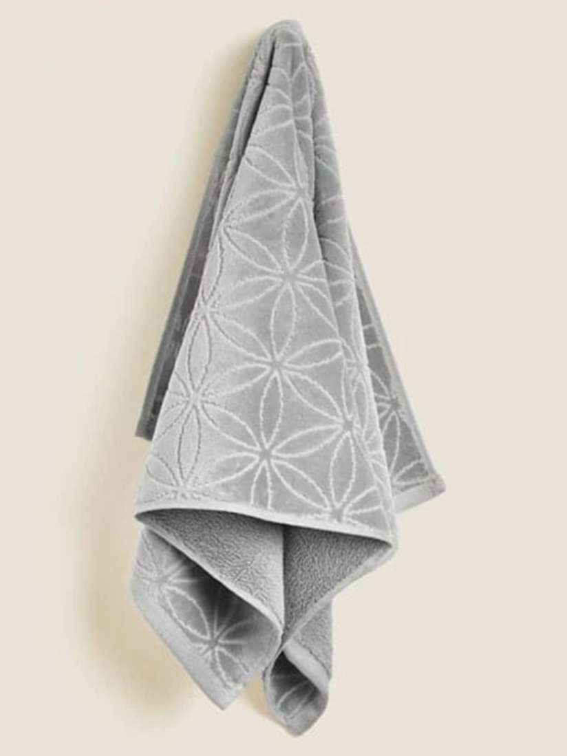 Buy Marks Spencer Grey Self Design Pure Cotton Hand Towel Hand Towels for Unisex 19819958 Myntra