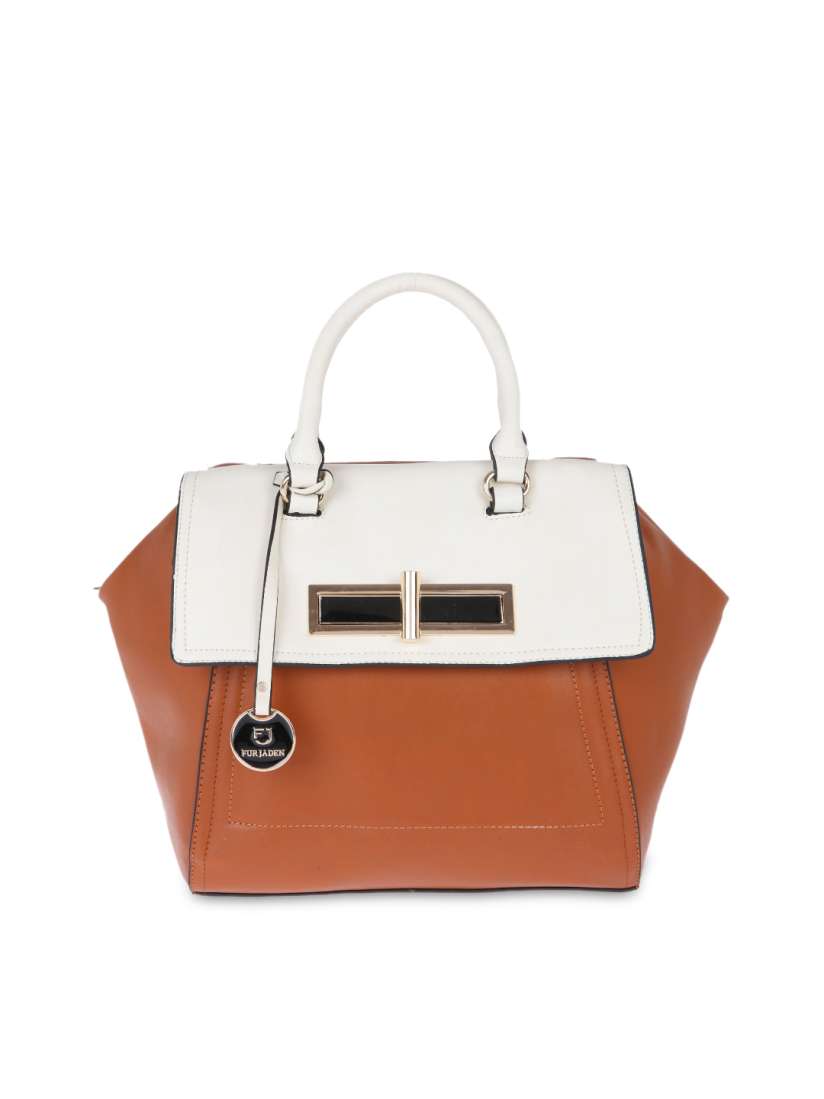 White and tan handbags outlet