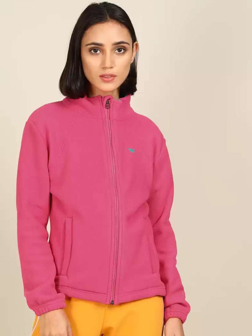 Wildcraft fleece jacket women's outlet