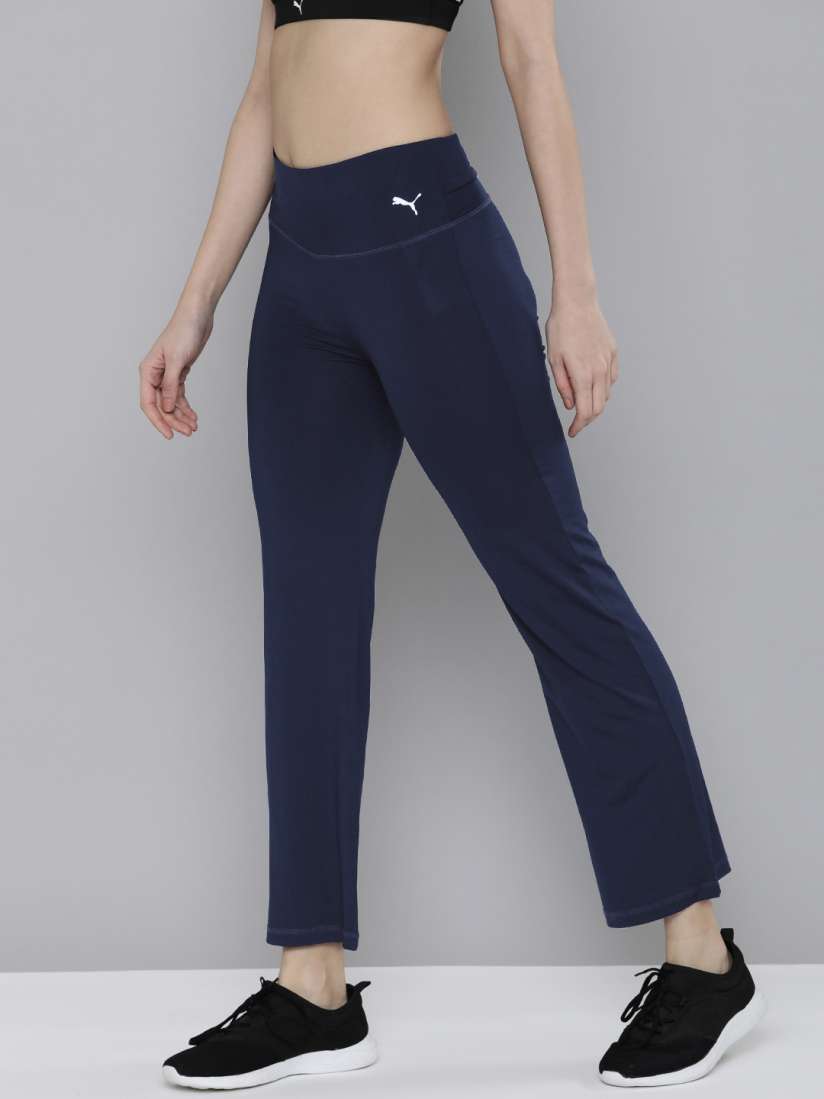 Buy Puma Women Navy Blue Performance Yoga Pants Tights for Women 19834578 Myntra