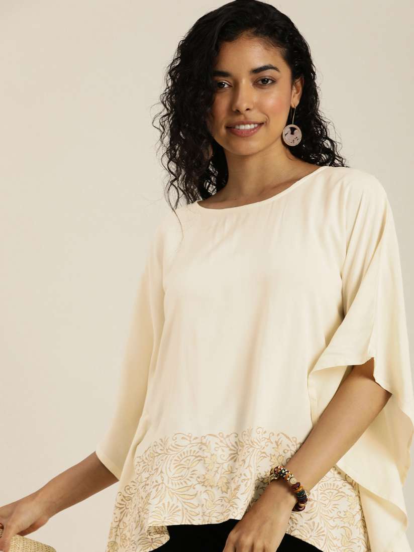 Batwing tops myntra sales