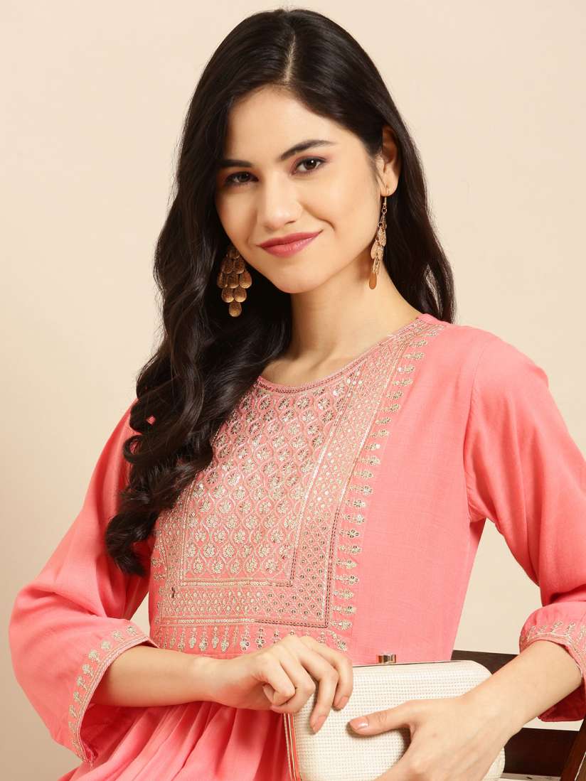 Myntra anarkali kurtis new arrivals