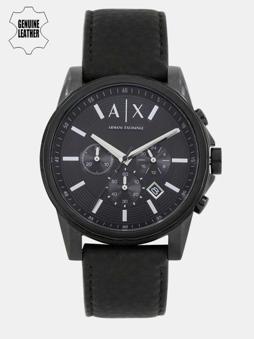 Buy Armani Exchange Men Black Analogue Watch AX2098I Watches for Men 1985423 Myntra