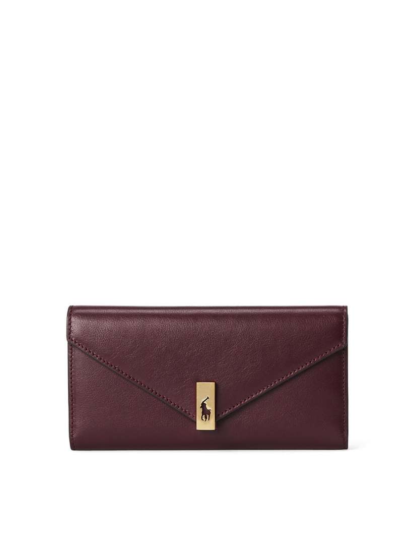 Buy Polo Ralph Lauren Women Buckle Detail Leather Passport Holder Wallets for Women 19857528 Myntra