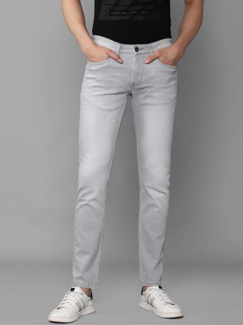 Buy Louis Philippe Jeans Men Grey Light Fade Jeans Jeans for Men 19857828 Myntra