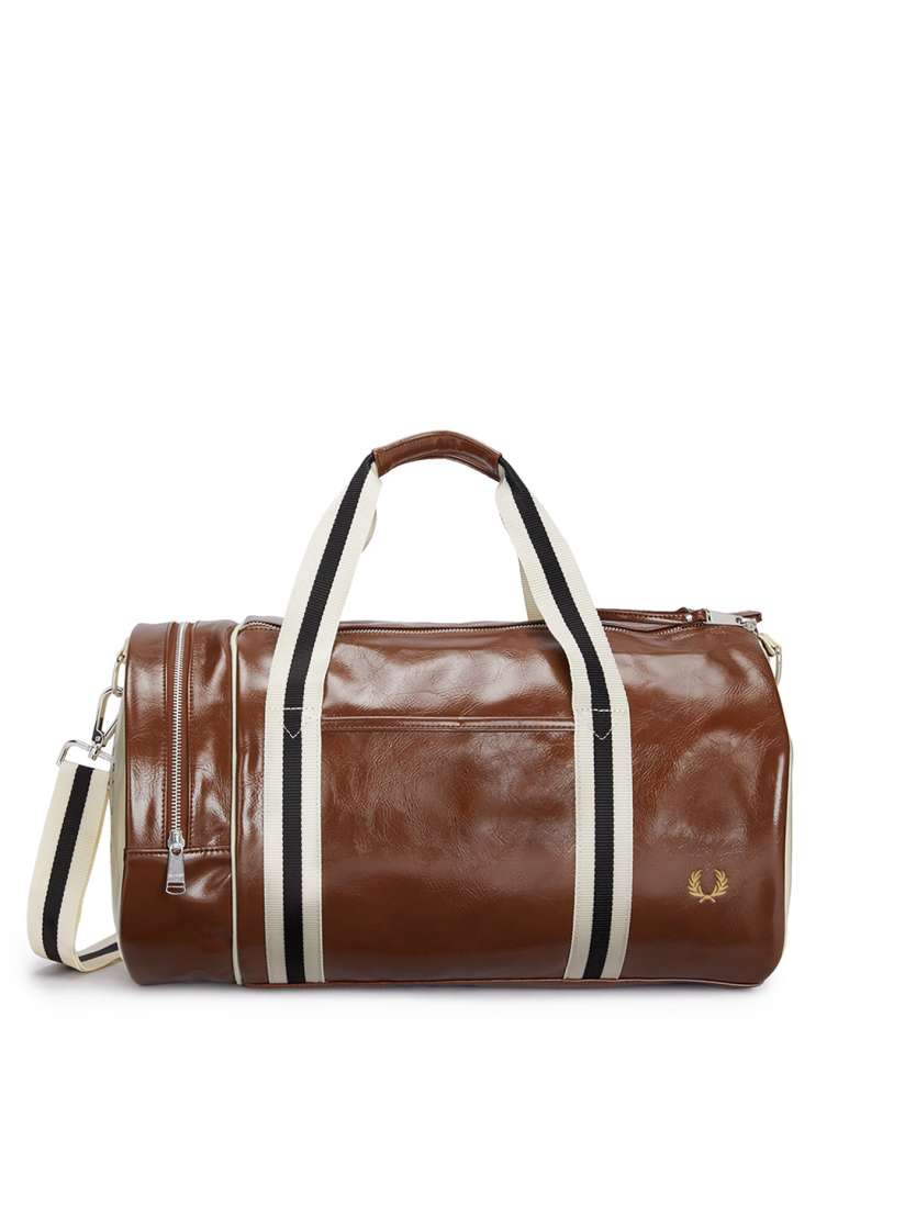 Buy Fred Perry Men Brown Solid Duffel Bag Duffel Bag for Men 19866528 Myntra