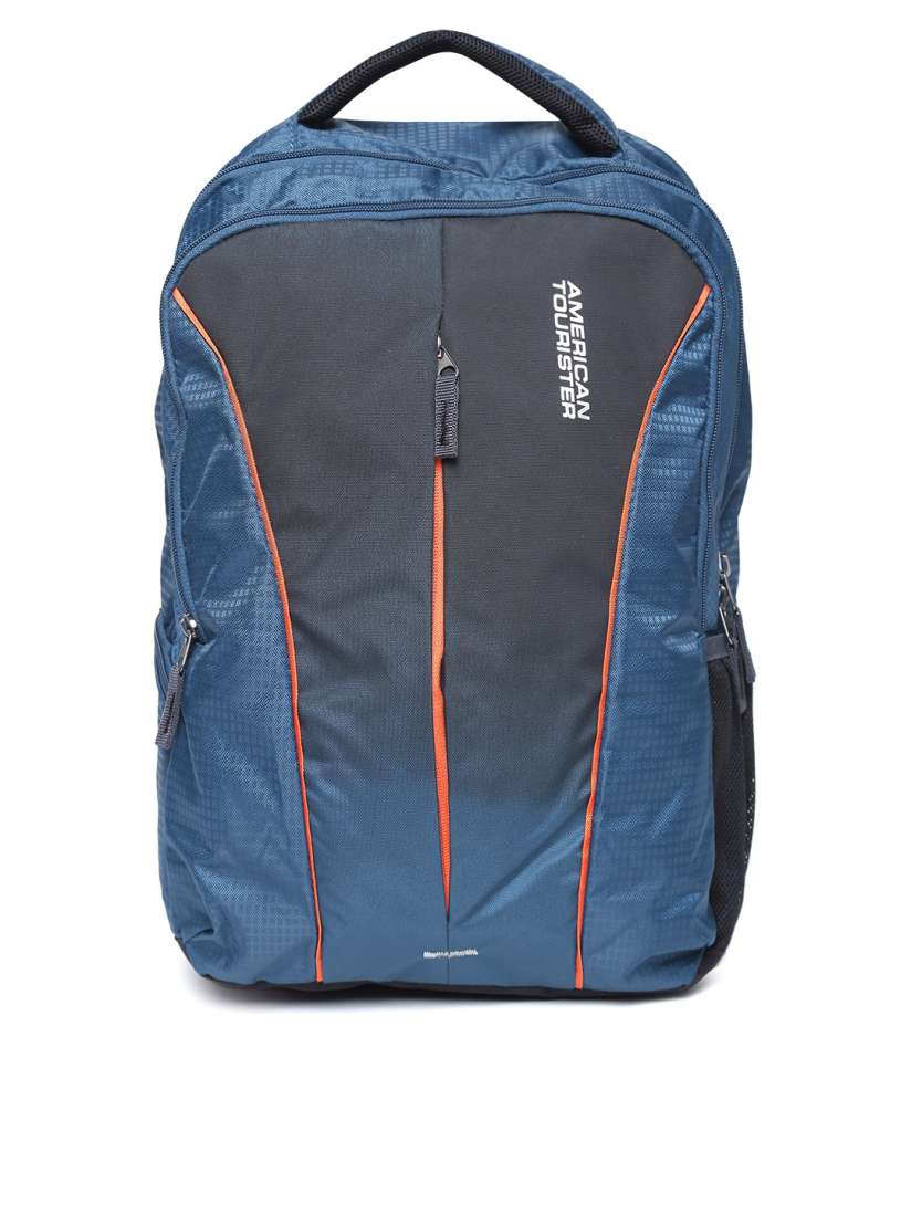 Buy AMERICAN TOURISTER Unisex Blue Brand Logo Laptop Backpack Backpacks for Unisex 1987292 Myntra
