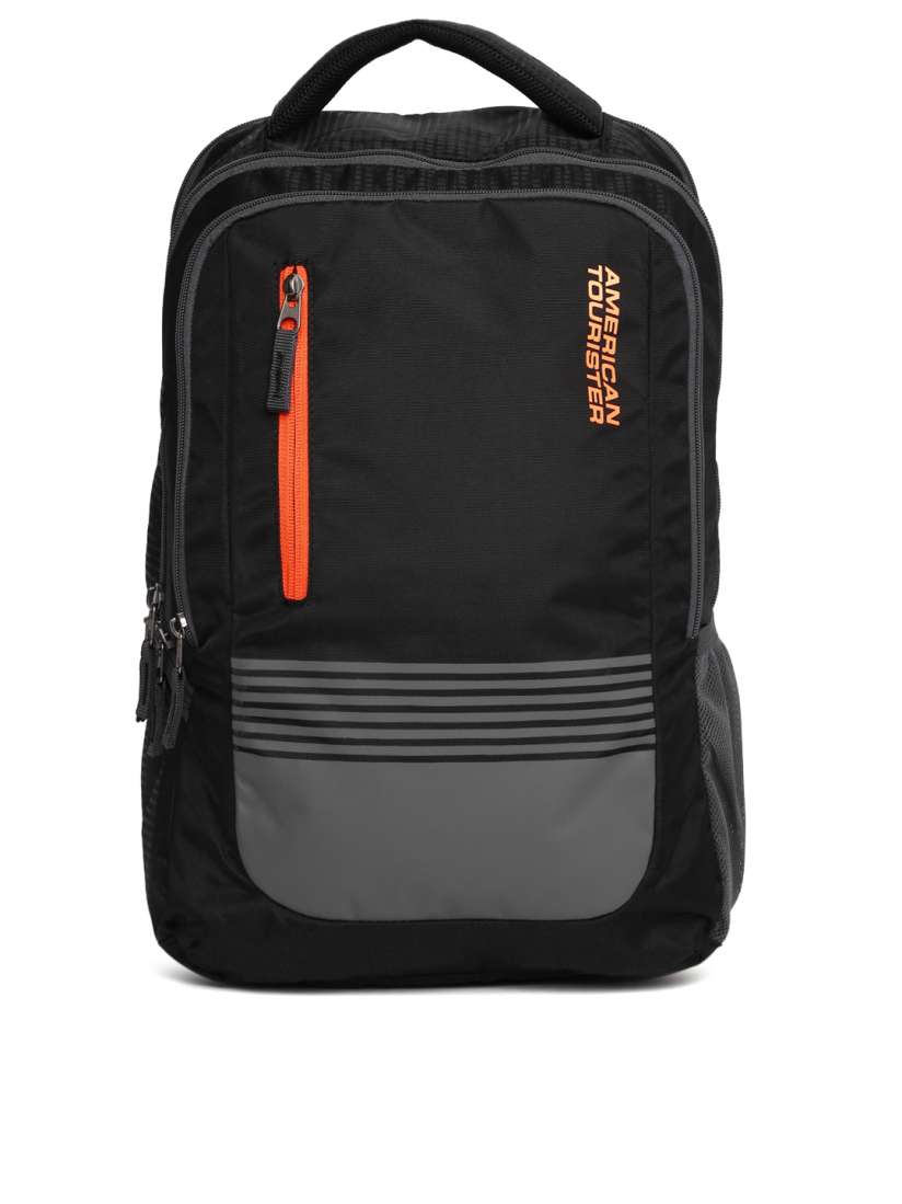 Buy AMERICAN TOURISTER Unisex Black Colourblocked AMT AERO Laptop Backpack Backpacks for Unisex 1987293 Myntra