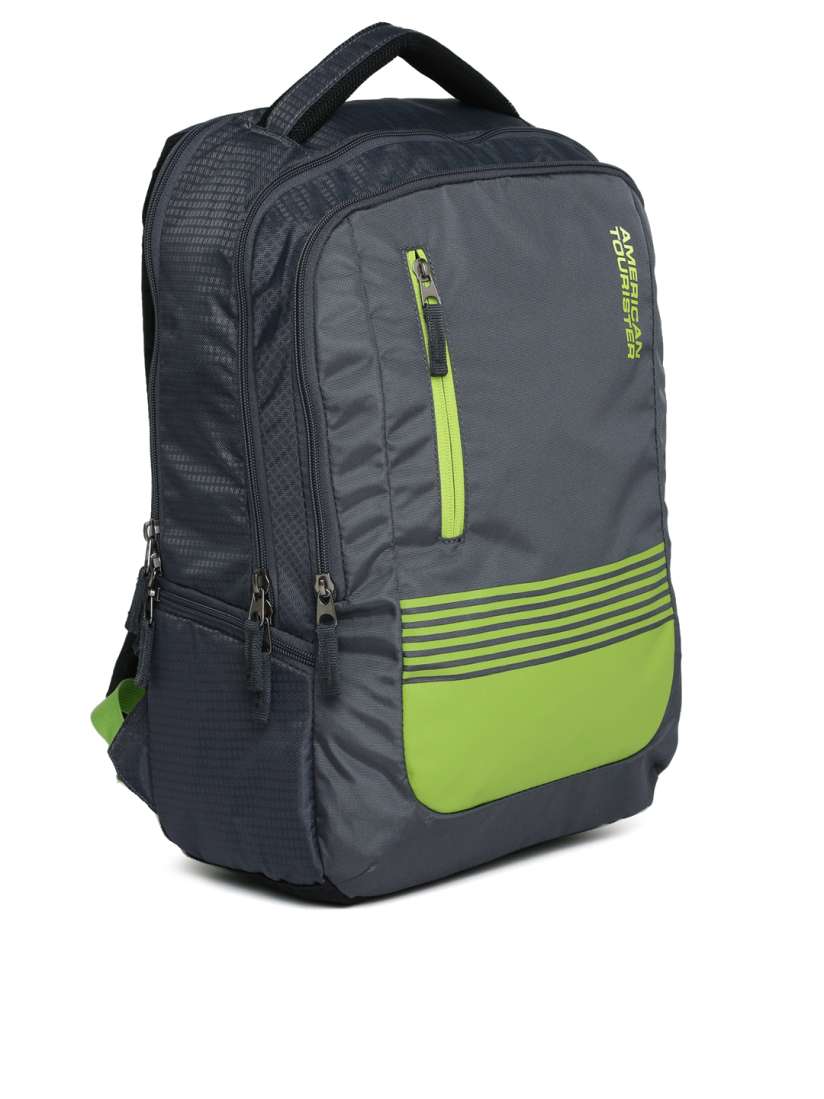 Buy AMERICAN TOURISTER Unisex Grey Colourblocked AMT AERO Laptop Backpack Backpacks for Unisex 1987295 Myntra