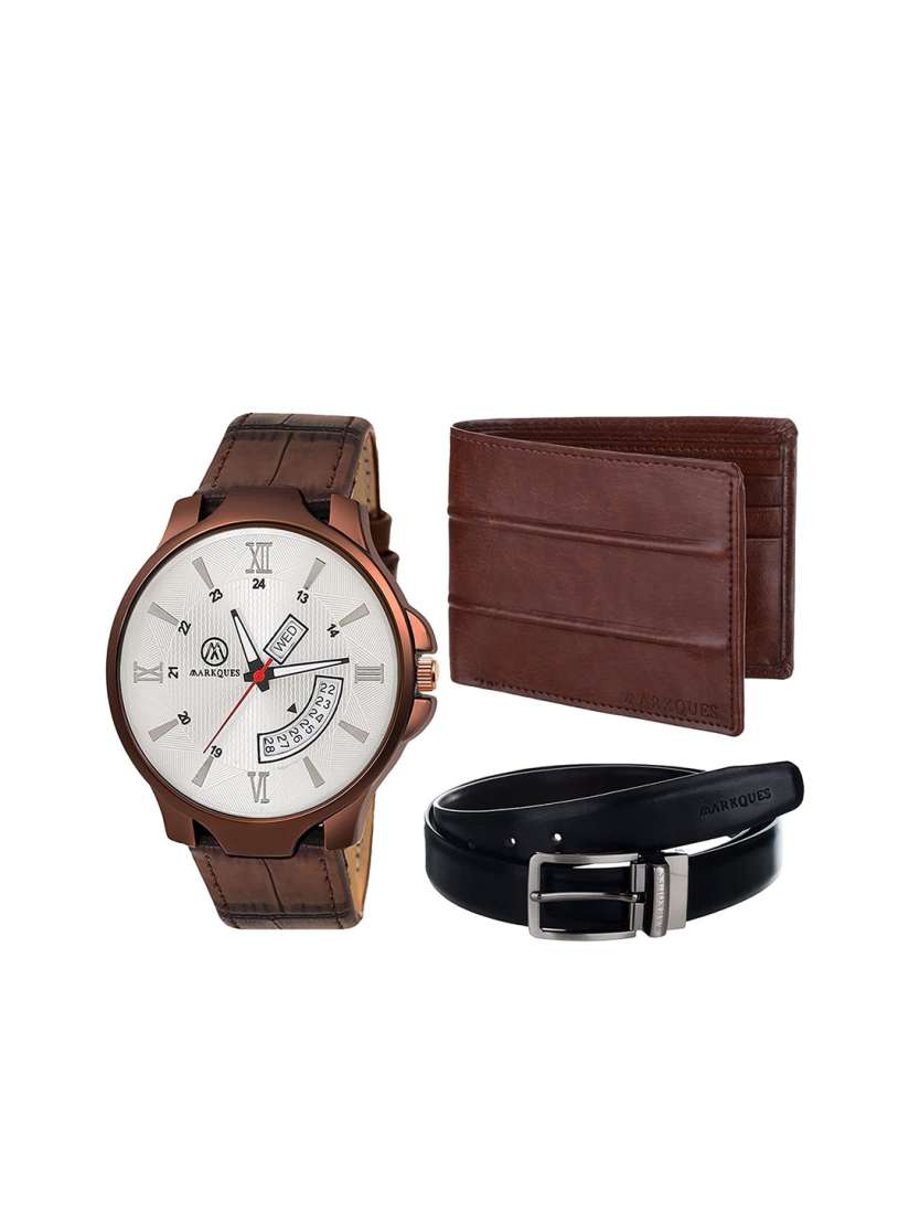 Watch and belt combo on sale