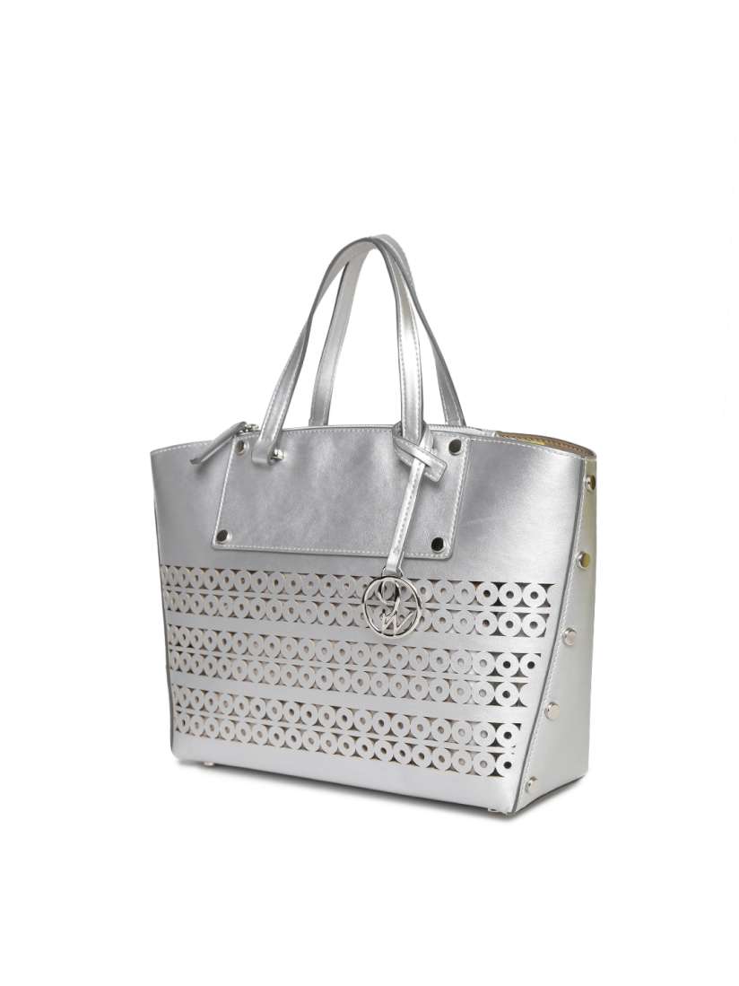 Nine west silver bag hot sale
