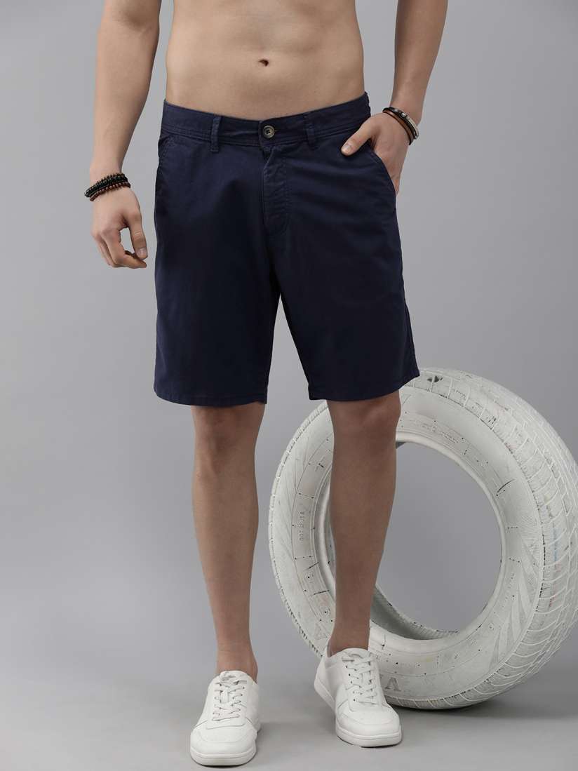 Mens cotton casual shorts sales