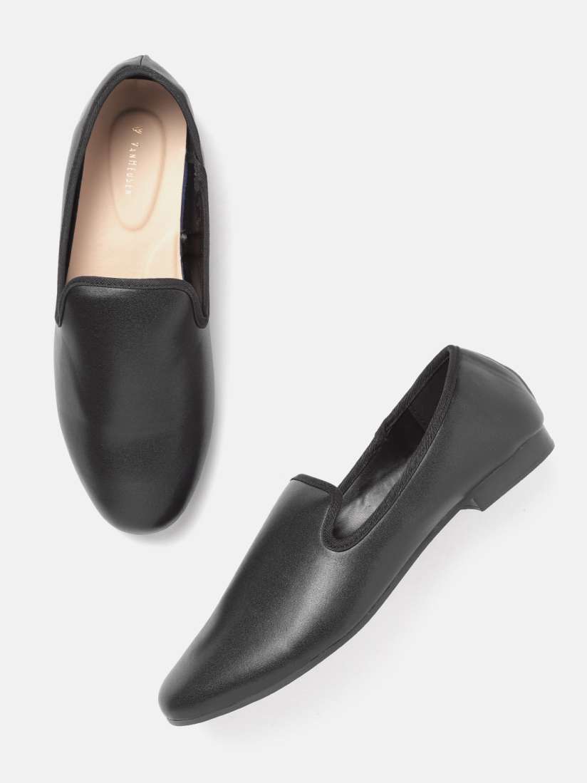 Buy Van Heusen Woman Black Solid Slip On Sneakers Casual Shoes for Women 19890478 Myntra