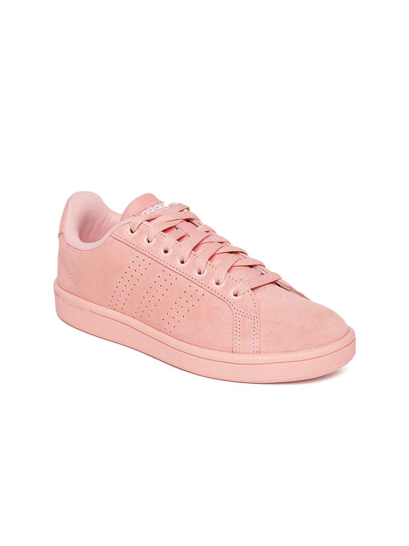 Buy Adidas NEO Women Pink CF Advantage CL Perforated Suede Sneakers Casual Shoes for Women Myntra