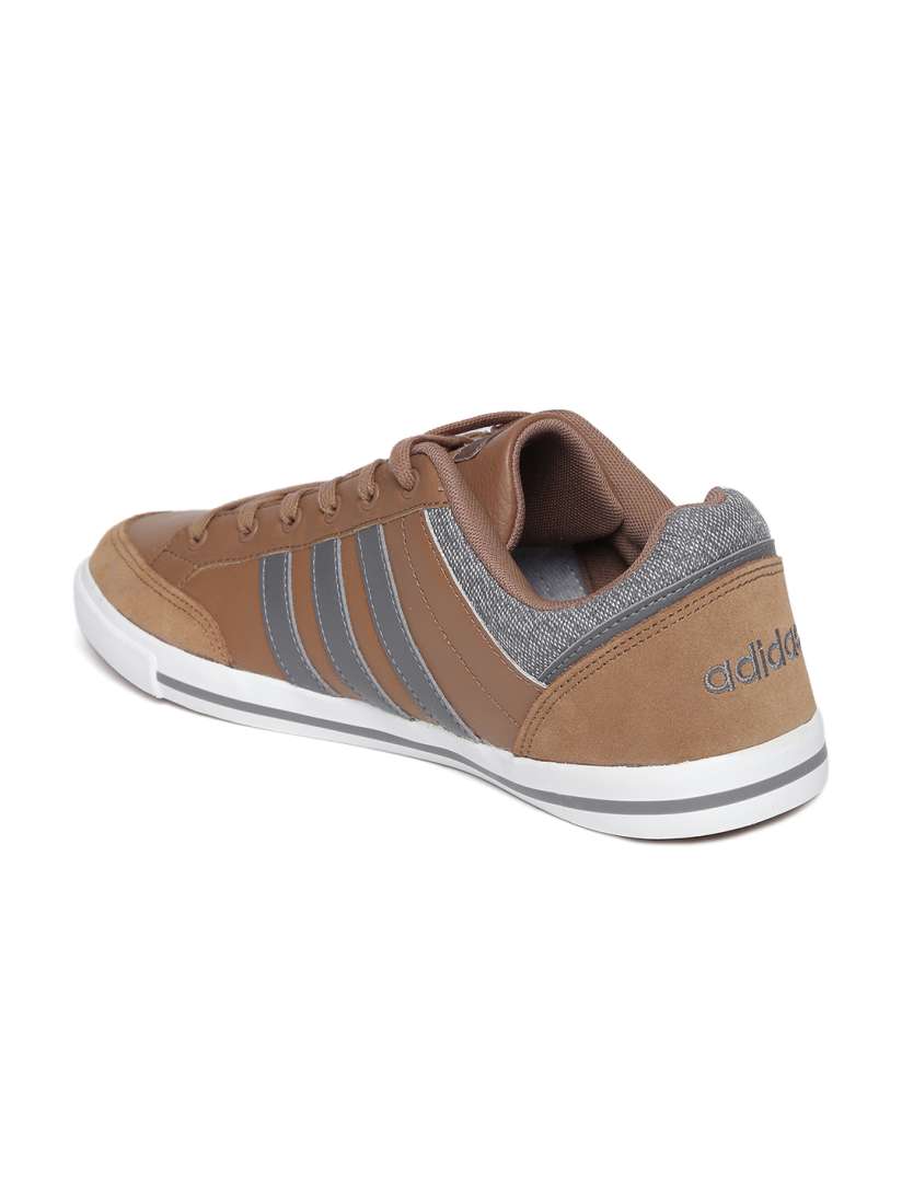 Buy Adidas NEO Men Brown Cacity Leather Sneakers Casual Shoes for Men Myntra