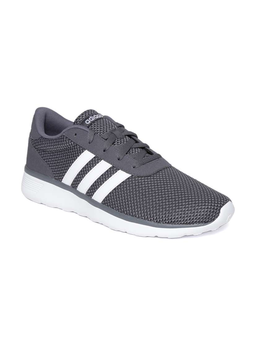 Buy Adidas NEO Men Grey Lite Race Sneakers Casual Shoes for Men Myntra