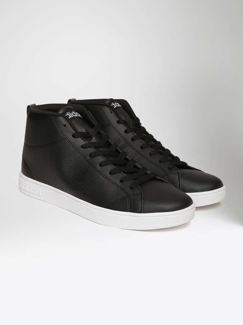 Buy ADIDAS NEO Men Black Advantage Clean Mid Top Sneakers Casual Shoes for Men 1989249 Myntra