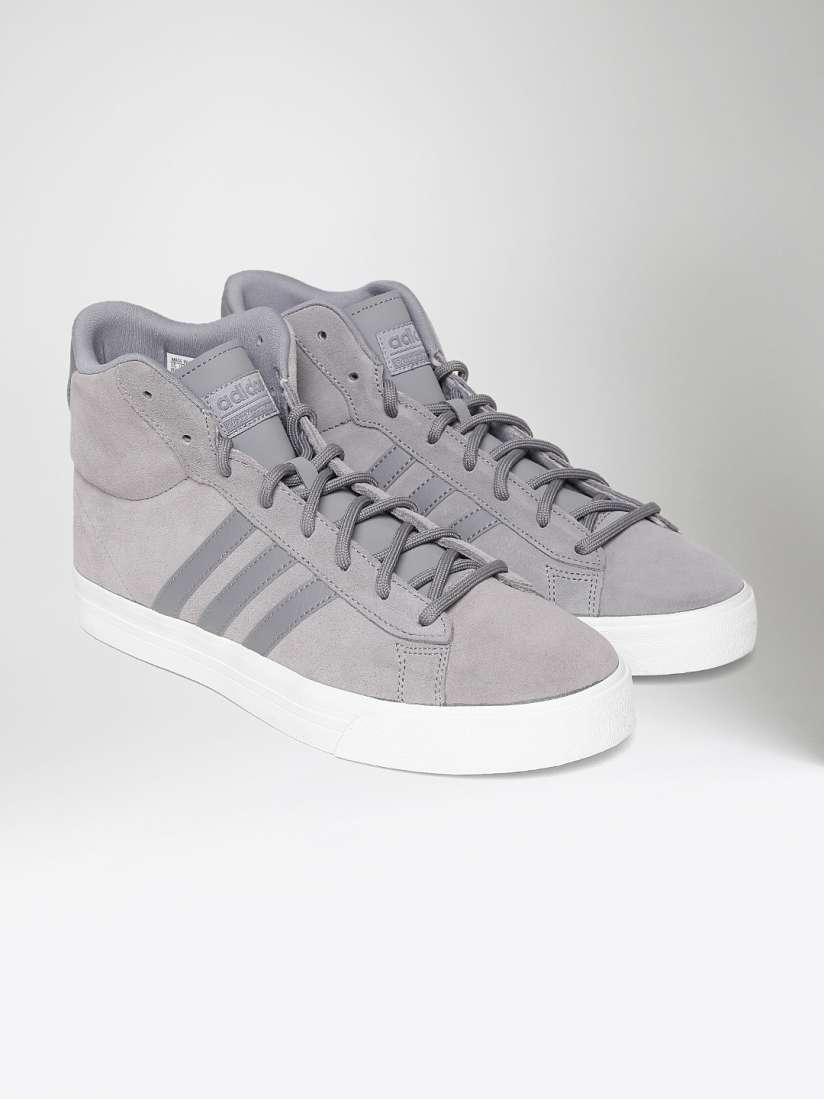 Buy ADIDAS NEO Men Grey CloudFoam Super Daily Mid Sneakers Casual Shoes for Men 1989254 Myntra