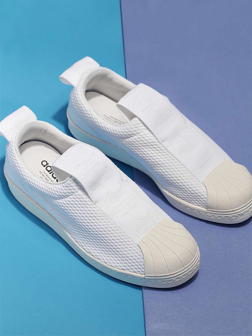 Buy Adidas Originals Women White Superstar BW3S Slip On Sneakers Casual Shoes for Women Myntra