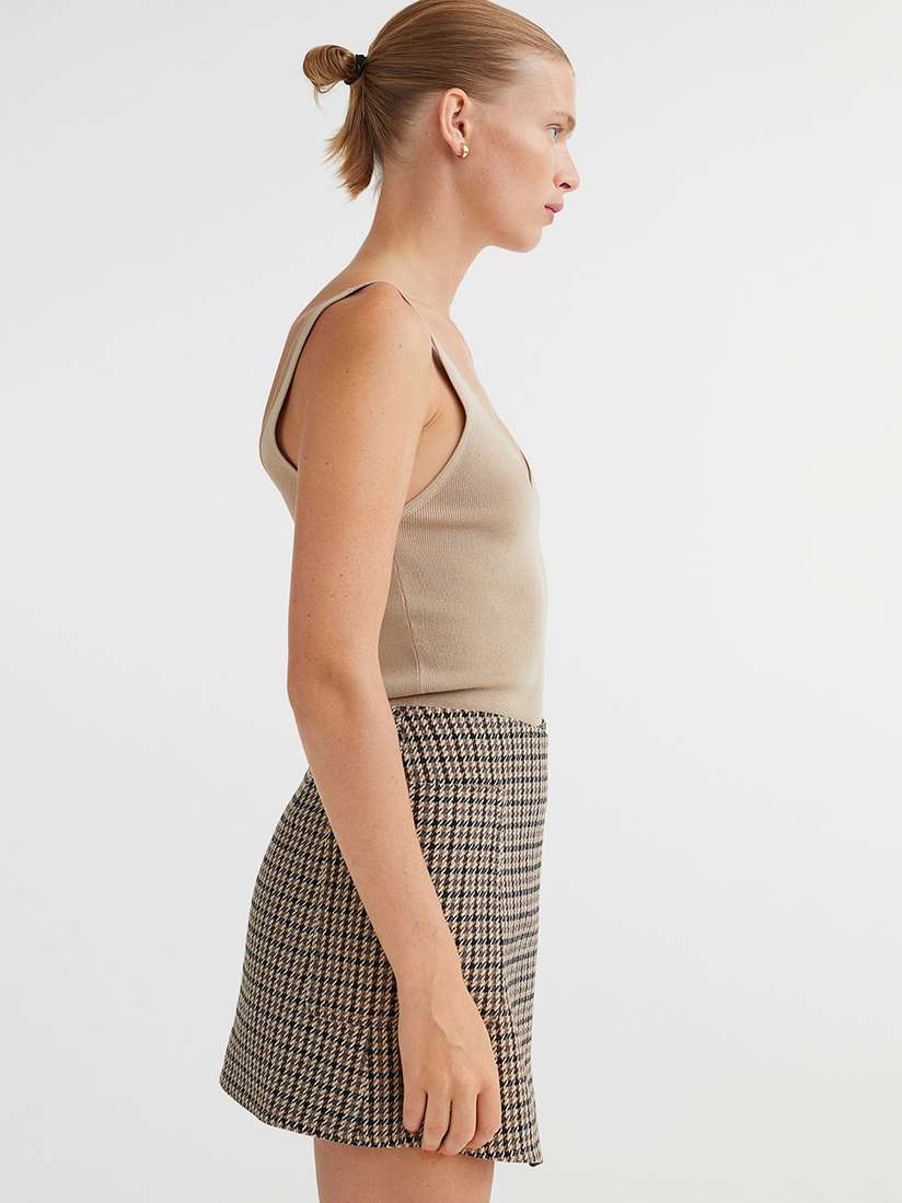 H&m Skort Beige Wrap Skort Beige Ladies H&M HK