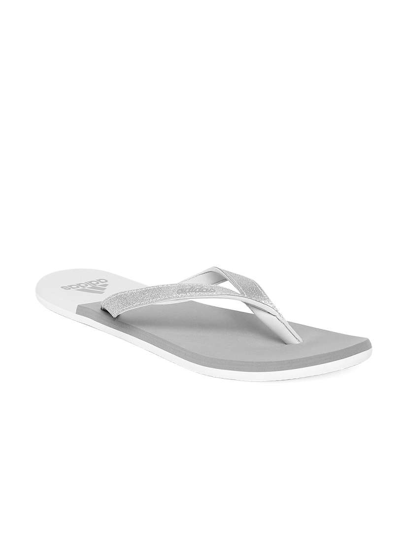 Buy ADIDAS Women Grey Eezay Glitter Colourblocked Flip Flops Flip Flops for Women 1989374 Myntra