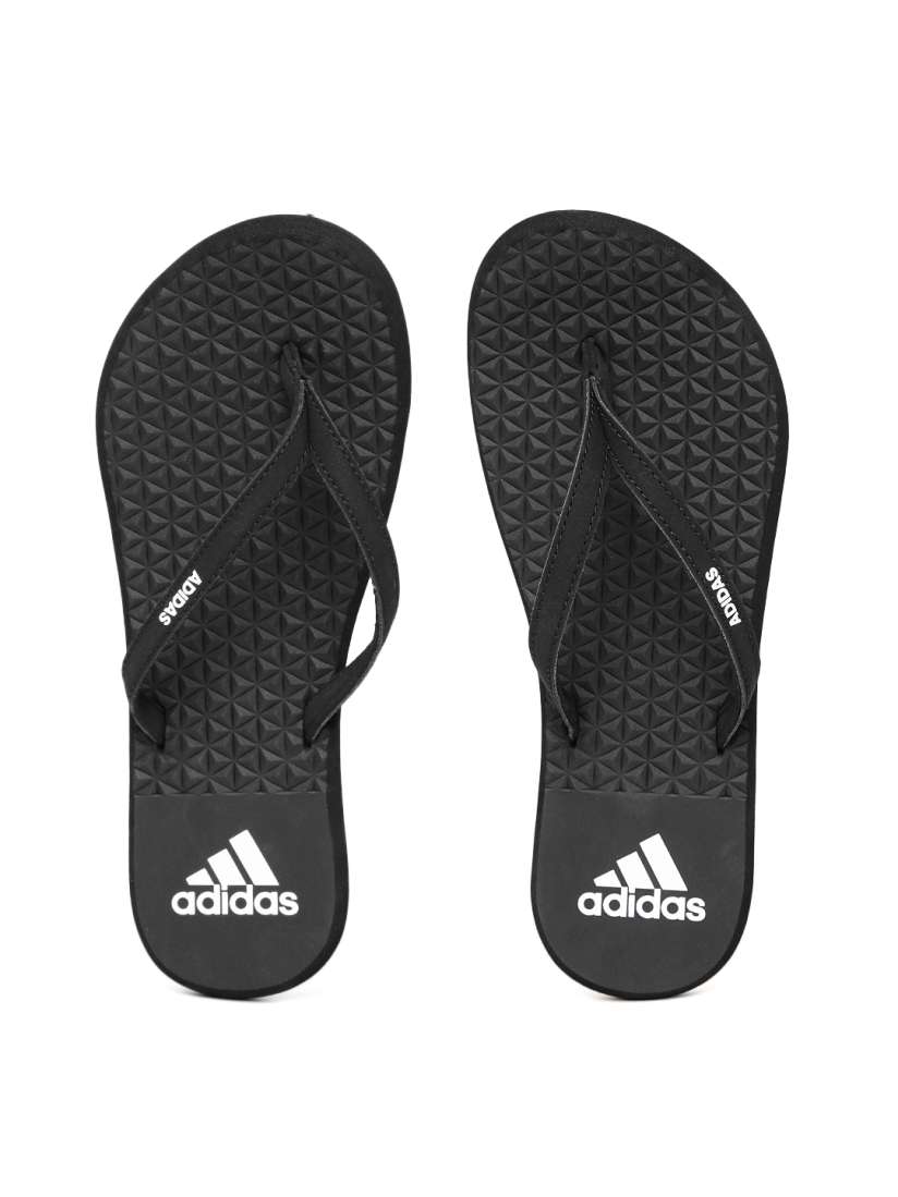 Buy ADIDAS Women Black EEZAY SOFT Textured Flip Flops Flip Flops for Women 1989377 Myntra