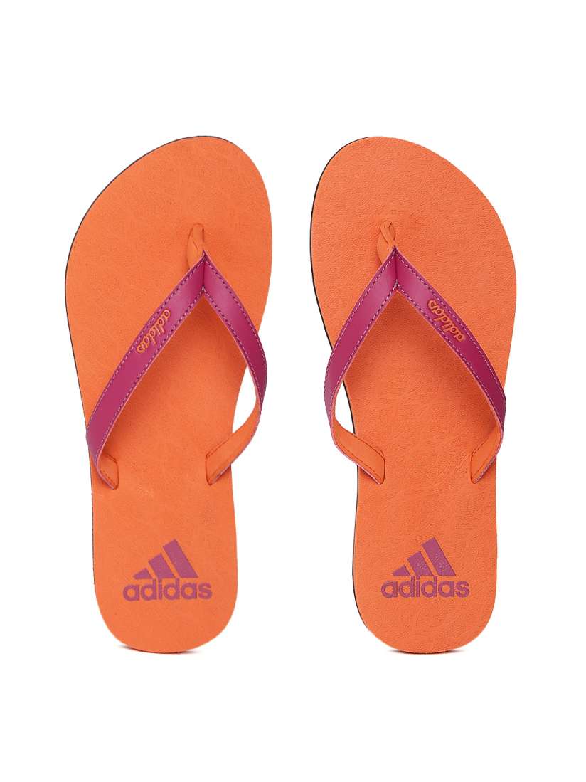 Buy ADIDAS Women Magenta Orange Puka Flip Flops Flip Flops for Women 1989394 Myntra