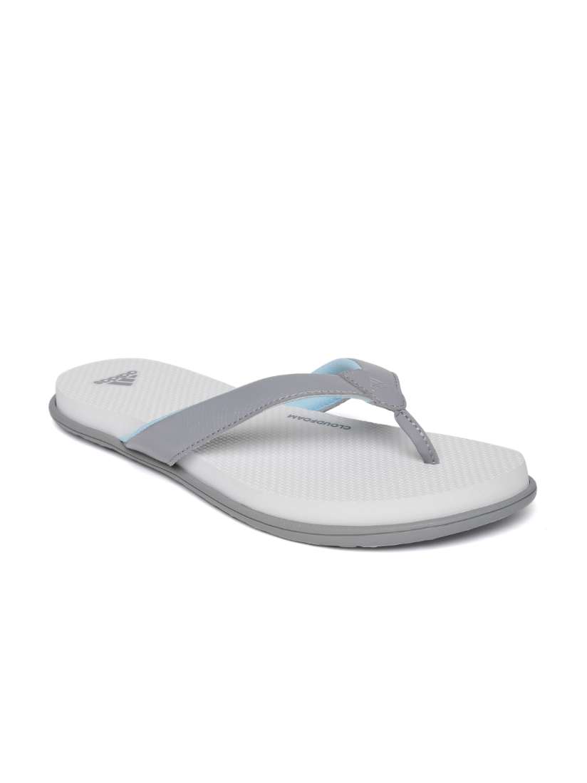 Adidas cloudfoam women's slippers hot sale