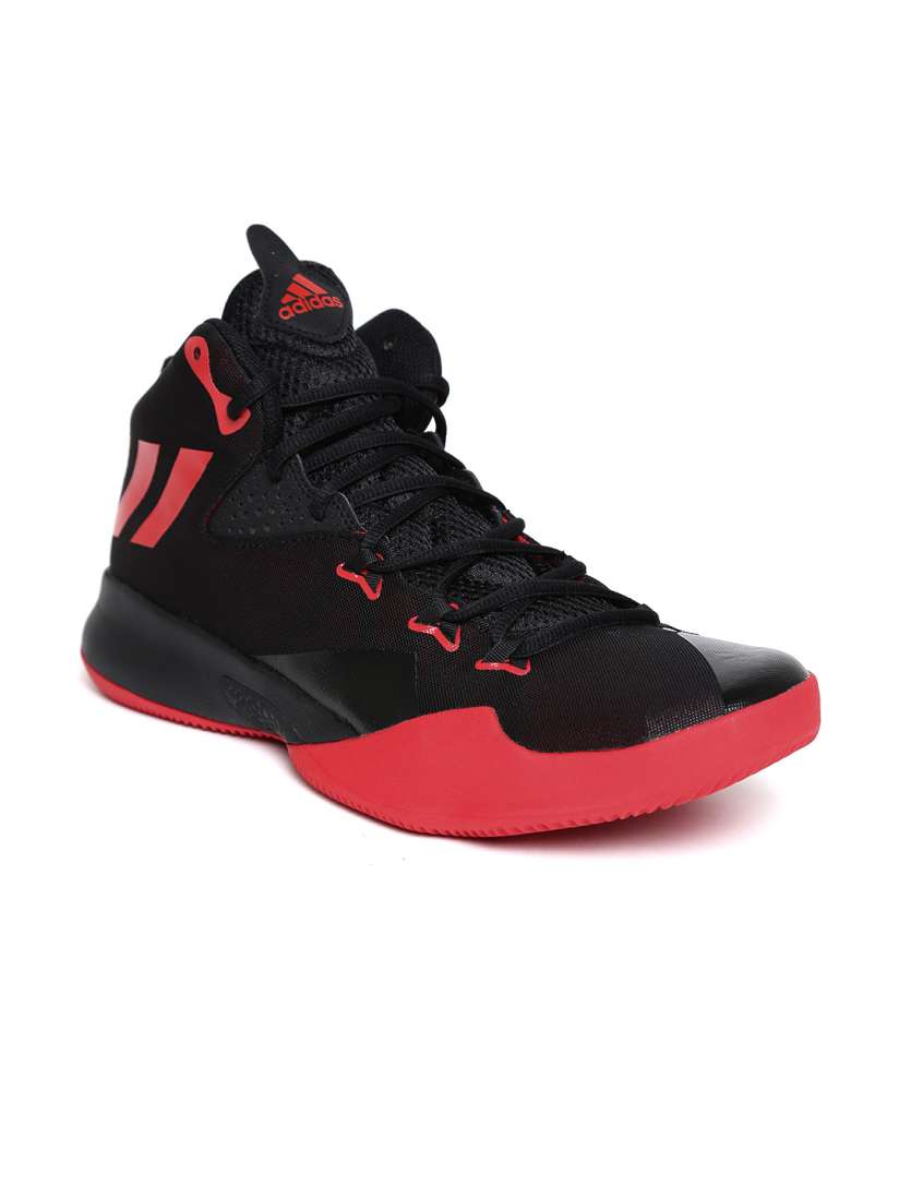 Buy Adidas Men Black Dual Threat 2017 Mid Top Basketball Shoes Sports Shoes for Men Myntra