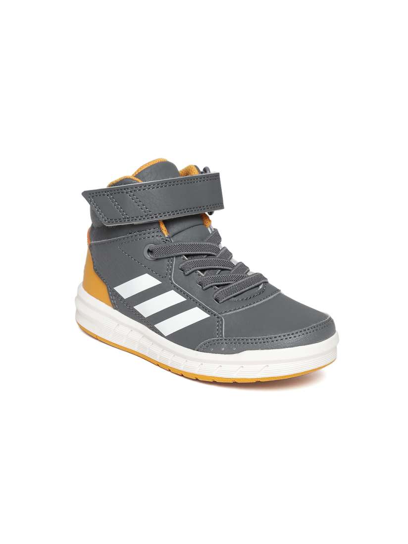 Buy ADIDAS Kids Grey AltaSport Eco Ortholite Mid Top Training Shoes Sports Shoes for Unisex Kids 1989767 Myntra