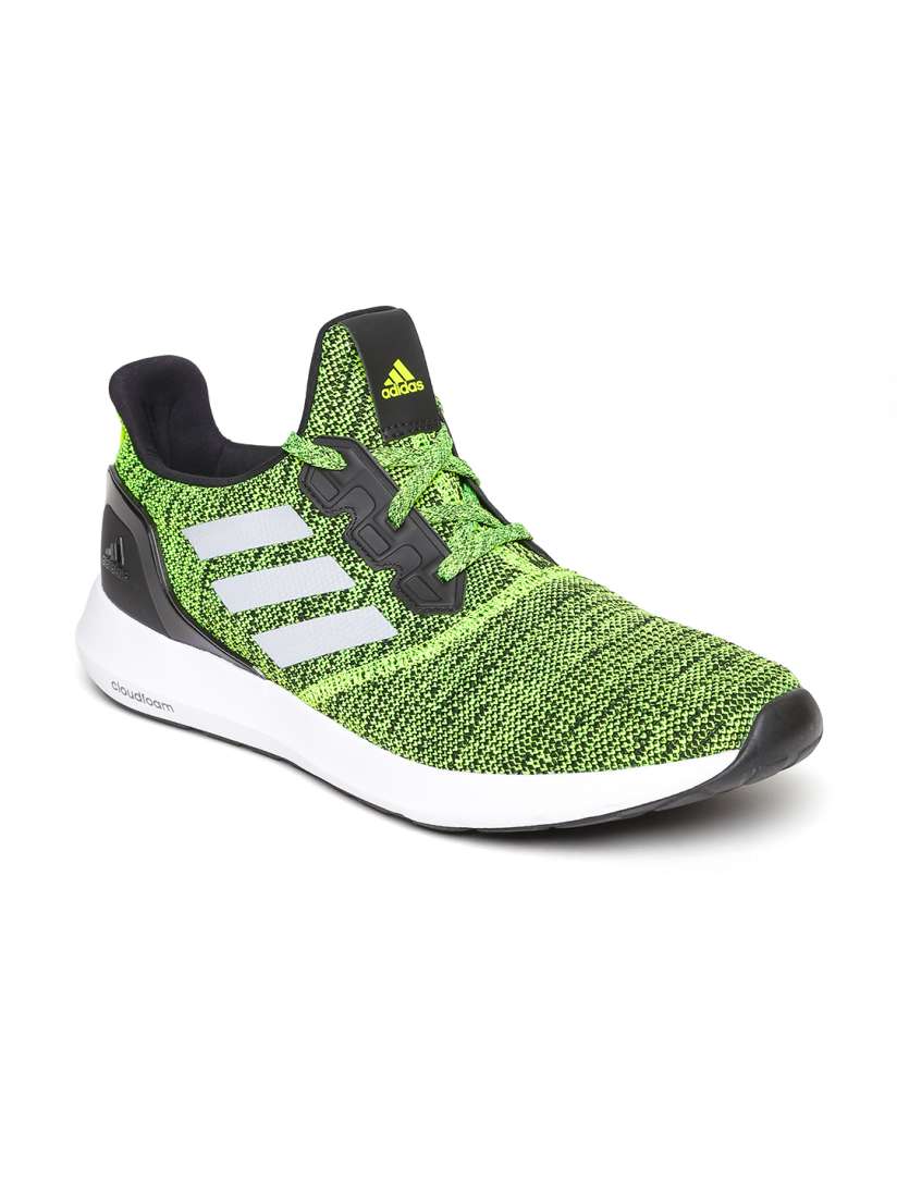 Buy ADIDAS Men Fluorescent Green Black Zeta 1.0 Running Shoes Sports Shoes for Men 1989832 Myntra