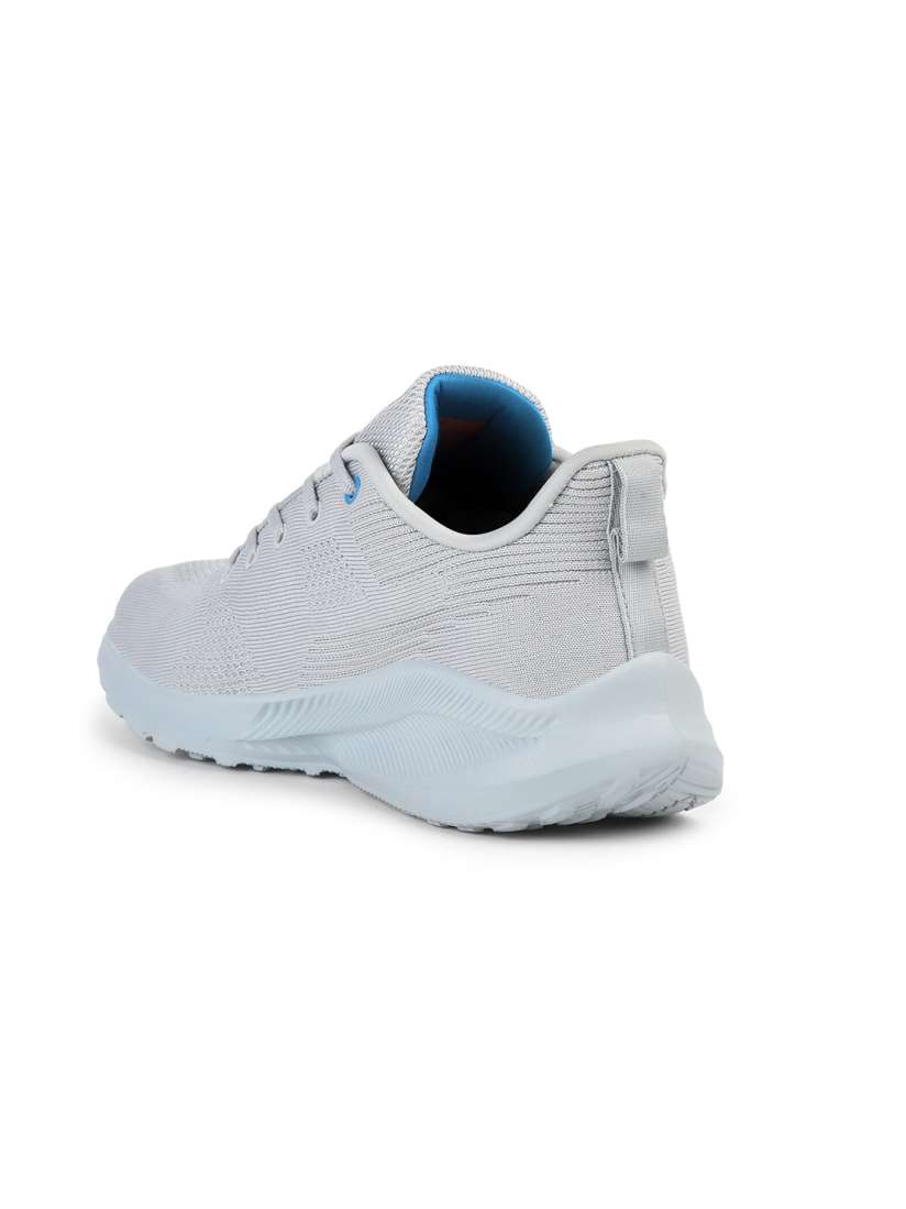 JQR Men SOFT-003 Grey Mesh Running Shoes