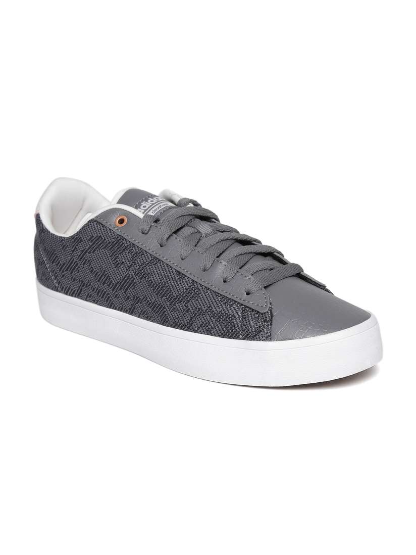 Buy ADIDAS NEO Women Grey Cleanoud Foam DAILY QT Clean Patterned Sneakers Casual Shoes for Women 1990050 Myntra