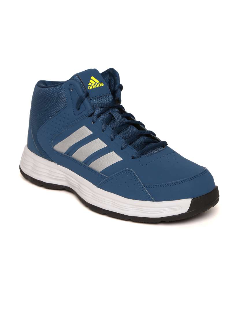 Buy Adidas Men Teal BlueMid Top ADI RIB Basketball Shoes Sports Shoes for Men Myntra