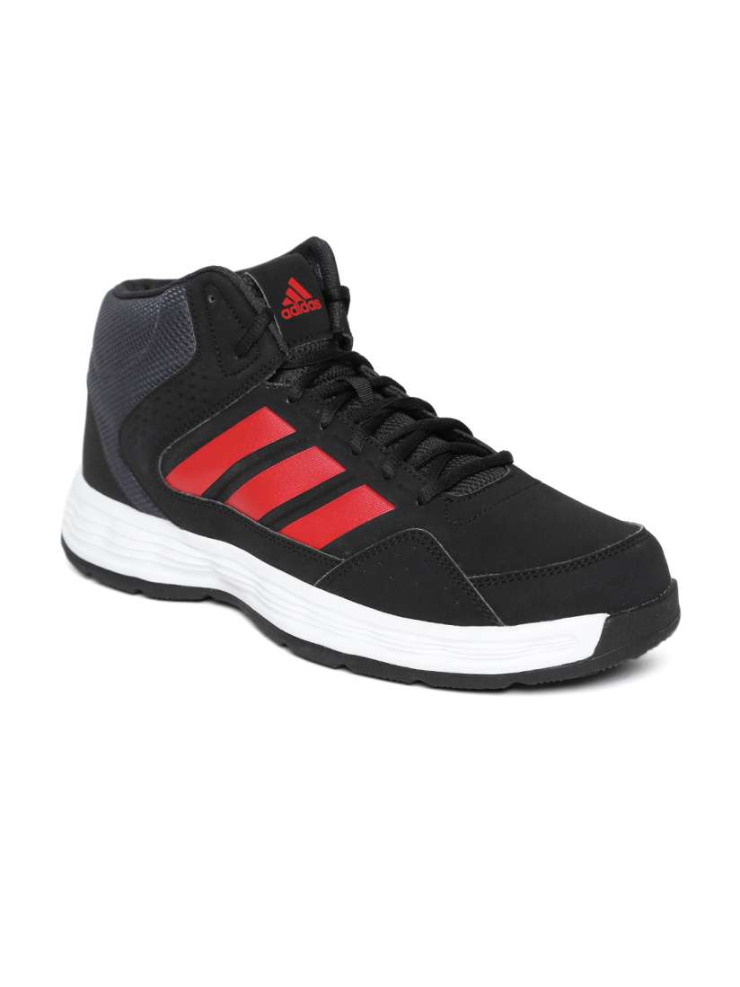 Buy Adidas Men Black RIB W Mid Top Basketball Shoes Sports Shoes for Men Myntra