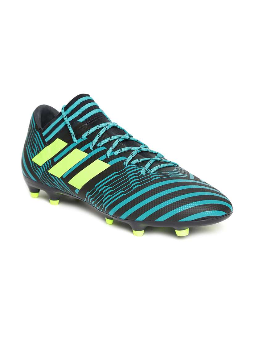 Buy ADIDAS Men Black Blue NEMEZIZ 17.3 FG Printed Football Shoes Sports Shoes for Men 1990089 Myntra