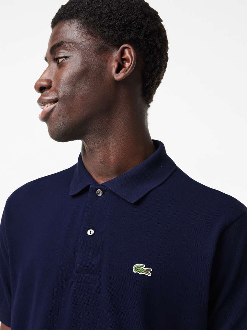 Lacoste navy polo shirt mens sale